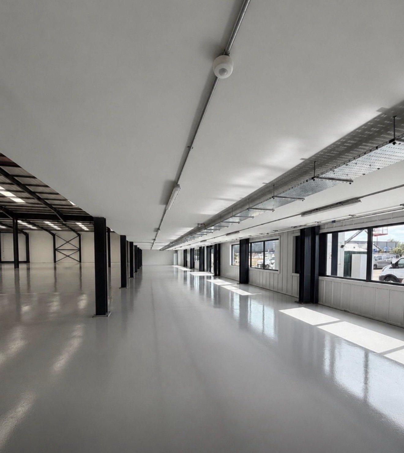 Completed internal area with finished flooring and services at Harlow, Essex