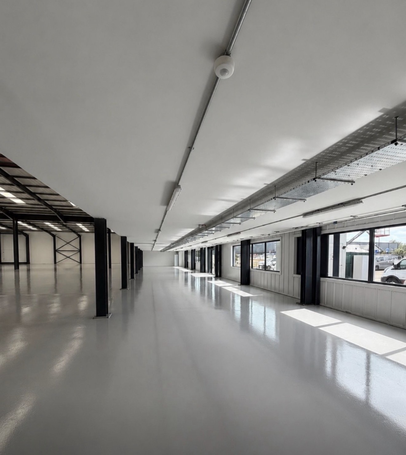 Refreshed commercial interior
